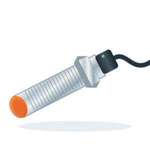 Illustration of an industrial sensor — sample product